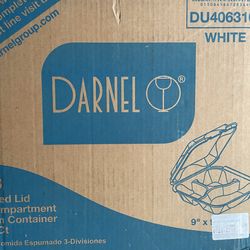 Hinged Lid Foam Containers