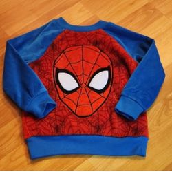 Pre-owned Disney Parks Spiderman Pullover Sweatshirt