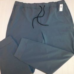 NWT Old Navy Mens XXL StretchTech Water-Repellent Jogger Pants Blue 
