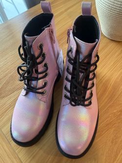 Girls lace up Boots (size 13)
