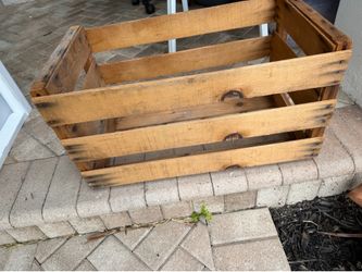 Vintage Niki Brand Melons Wooden Crate