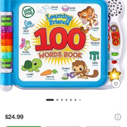 Leap Frog Learning Friends 100 Words Book