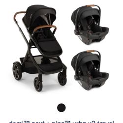 Nuna Baby Stroller Car Seat Combo