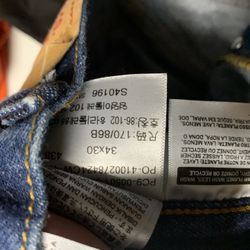 Men’s 34 x 30 Levi’s jeans