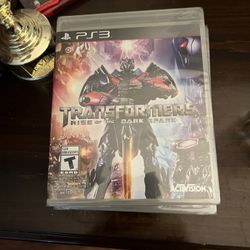 Transformers Dark Spark PS3 Version 