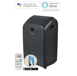 Portable Air Conditioner Hisense 300-sq ft 115V- 6500BTU with Wi-Fi Compatibility AP1019CW1G
