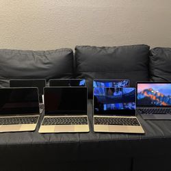 MacBook Air Model A1534 (EMC 2746 x 5 and EMC 2991 x 2) Sold As Is