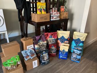 MSG for pricing Blue buffalo dog food and dog treats