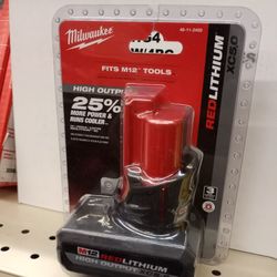 MILWAUKEE M12 REDLITHIUM HIGH OUTPUT XC 5.0 BATTERY