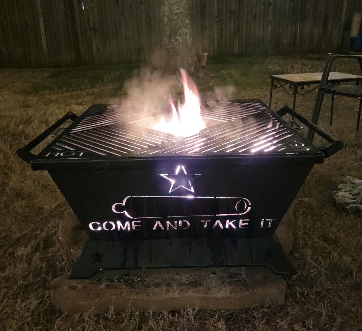Fire Pits Made Of 3/16” Steel. 30”x30” Heavy Duty Firepits