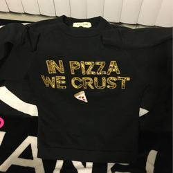 🍕Bow & Drape Sweatshirt S