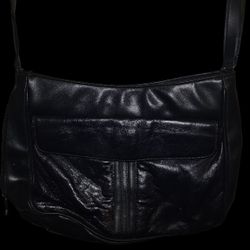 Spacious Navy Shoulder Bag