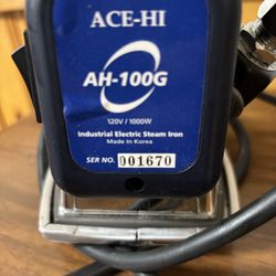 ace-hi industrial electric steam iron