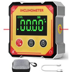 Digital Angle Finder with Laser (Magnetic, Rechargeable)
