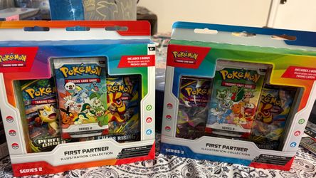 Pokémon First Partner Illustration Collection Series 2 & 3