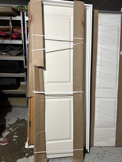 24” Solid Wood Prehung Door – 2 Panels – Right Swing – REAL Wood – $200 FIRM