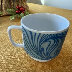 Hippie Paisley Coffee Cup Original 1969