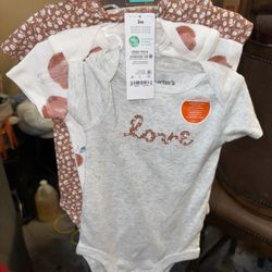  Carters Baby Onesies 3m