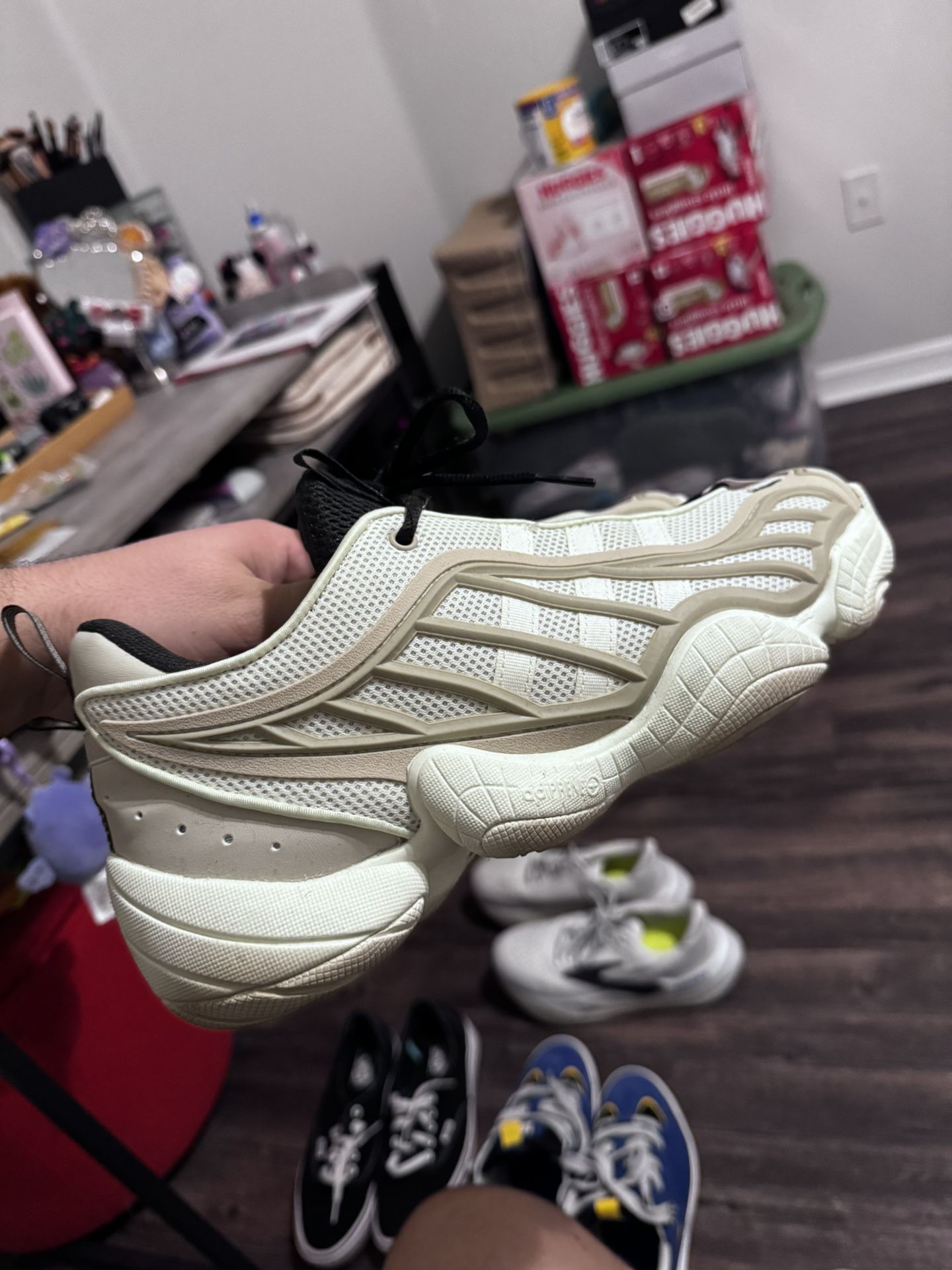 adidas gazelle silver green womens Vintage Adidas KB8 Equipment Sneakers US 12.5 – dla dushy