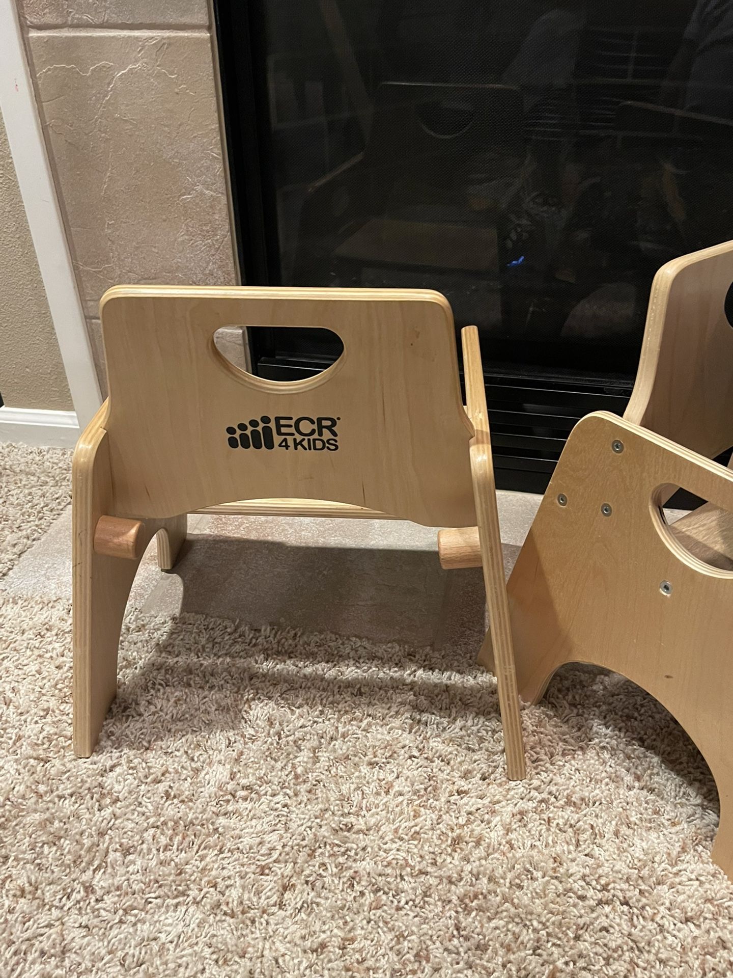ECR Two toddler Chairs 