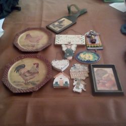 Decorative Wall Items $1.00 Each