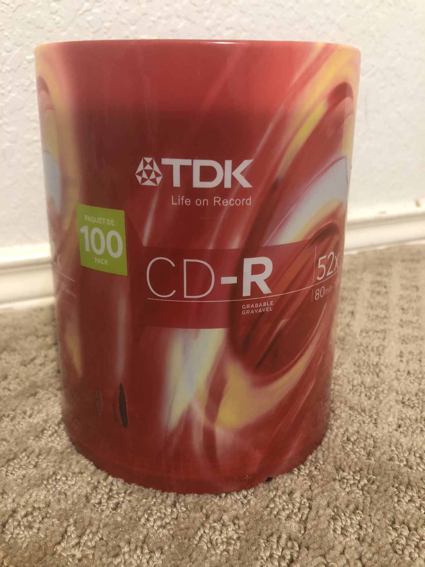 100 pack CD-R’s
