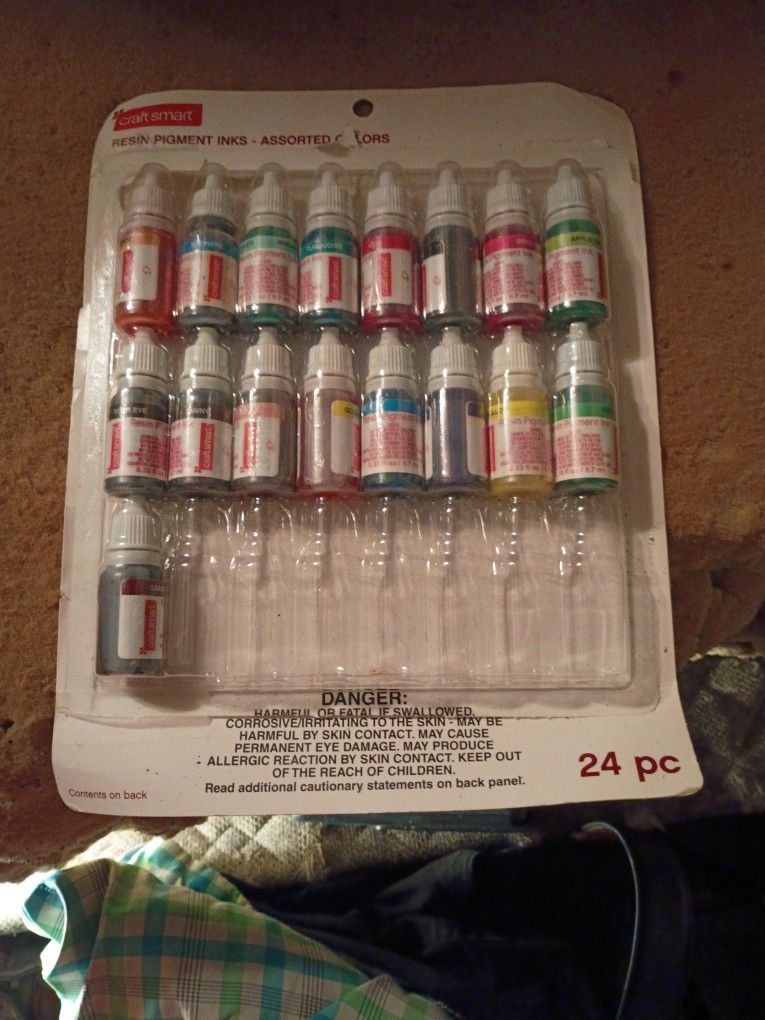 Resin Pigment Ink-assorted Colors