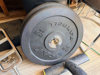 Weight  for sale. Rubber disc