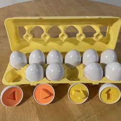 Nothing But Fun Toys Shape Sorter Eggs