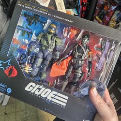 Gi Joe 2pk  Steel Corps Vs Twilight Guard