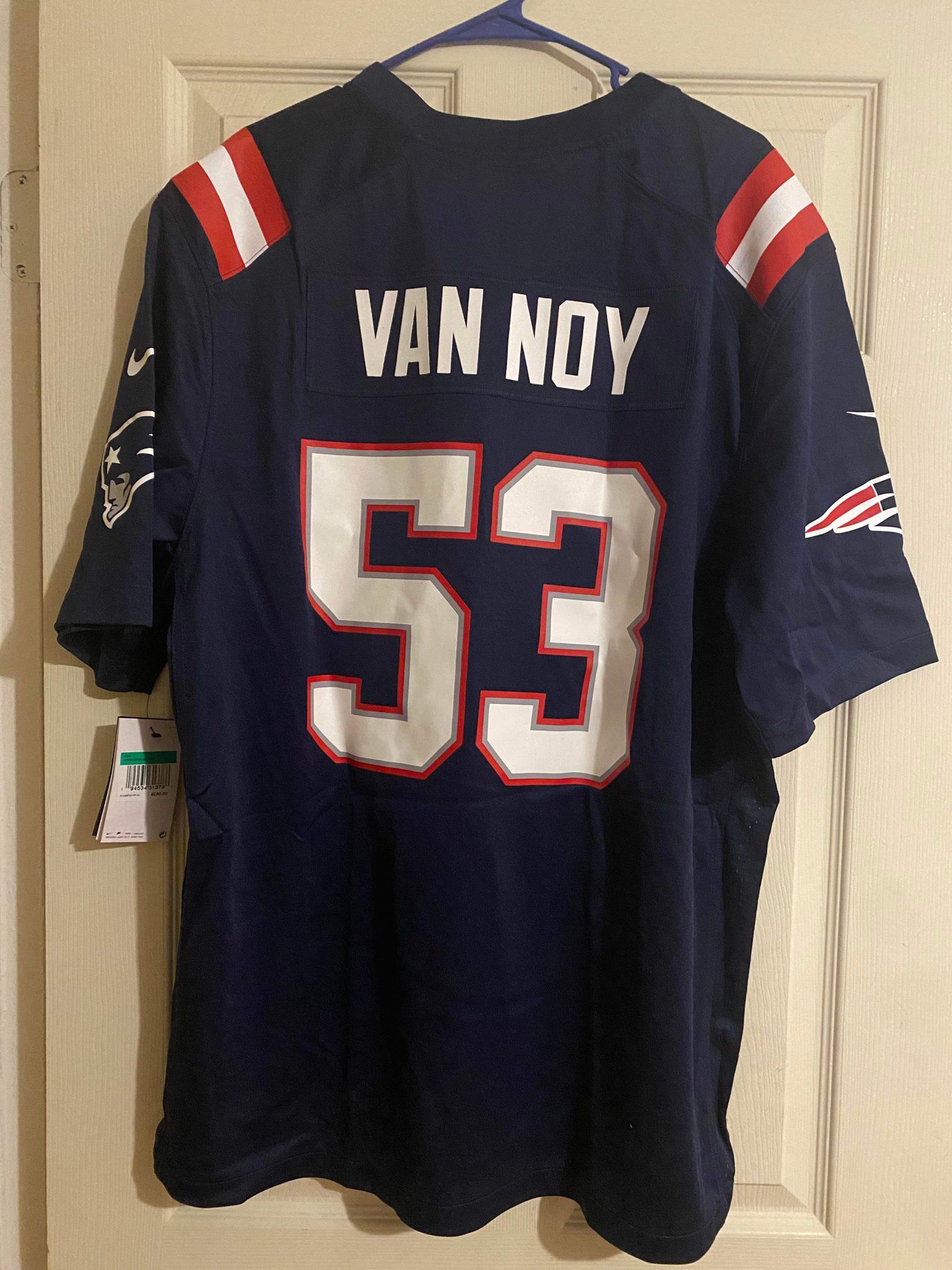 Patriots Van Noy Jersey XL Brand New