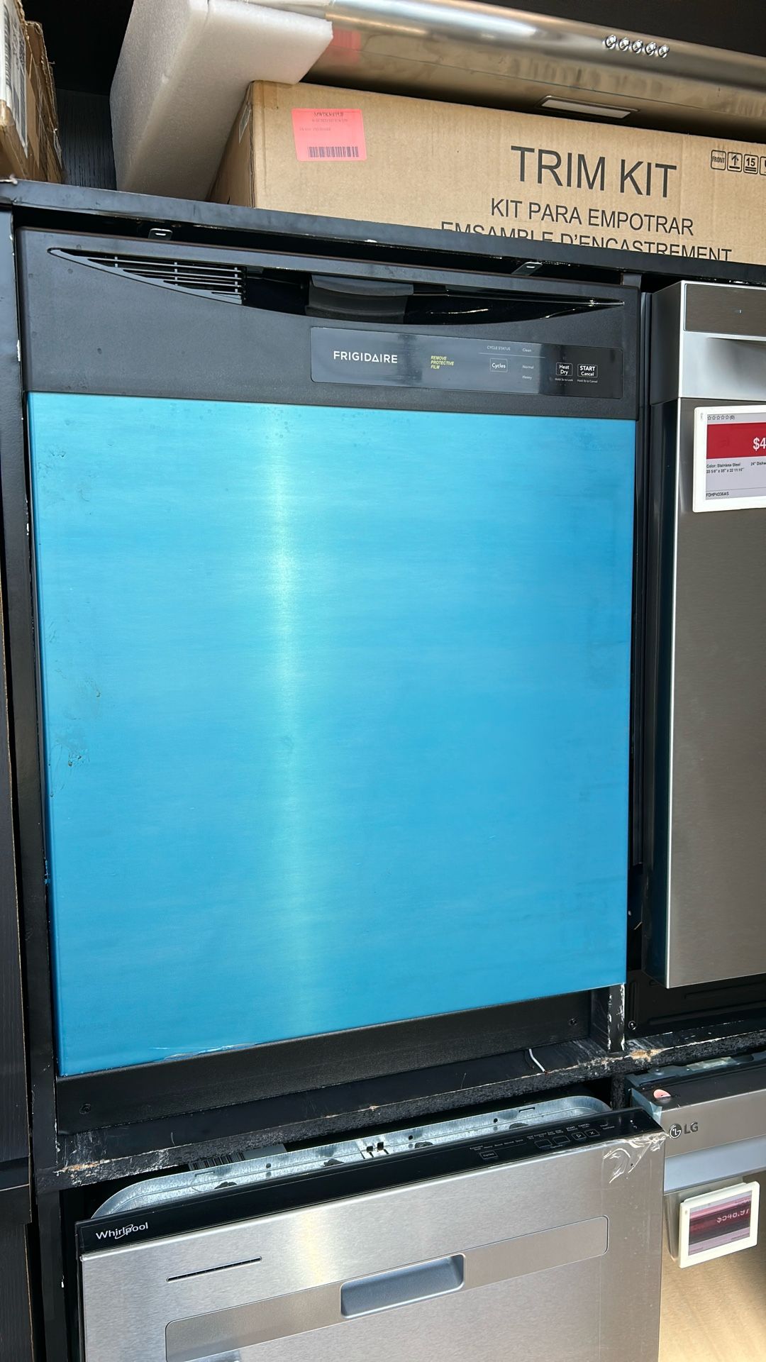 New Open Box Dishwasher In Stainless Steel