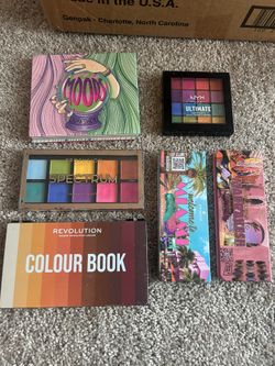 Various Eyeshadow Palettes