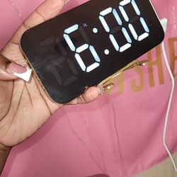 digital alarm clock