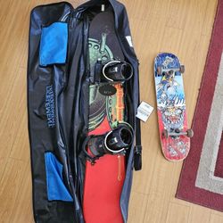 $150 OBO Snowboard And Skateboard