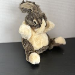 Folksmanis 10" Baby Dutch Bunny Rabbit Full Body Hand Puppet Plush Toy
