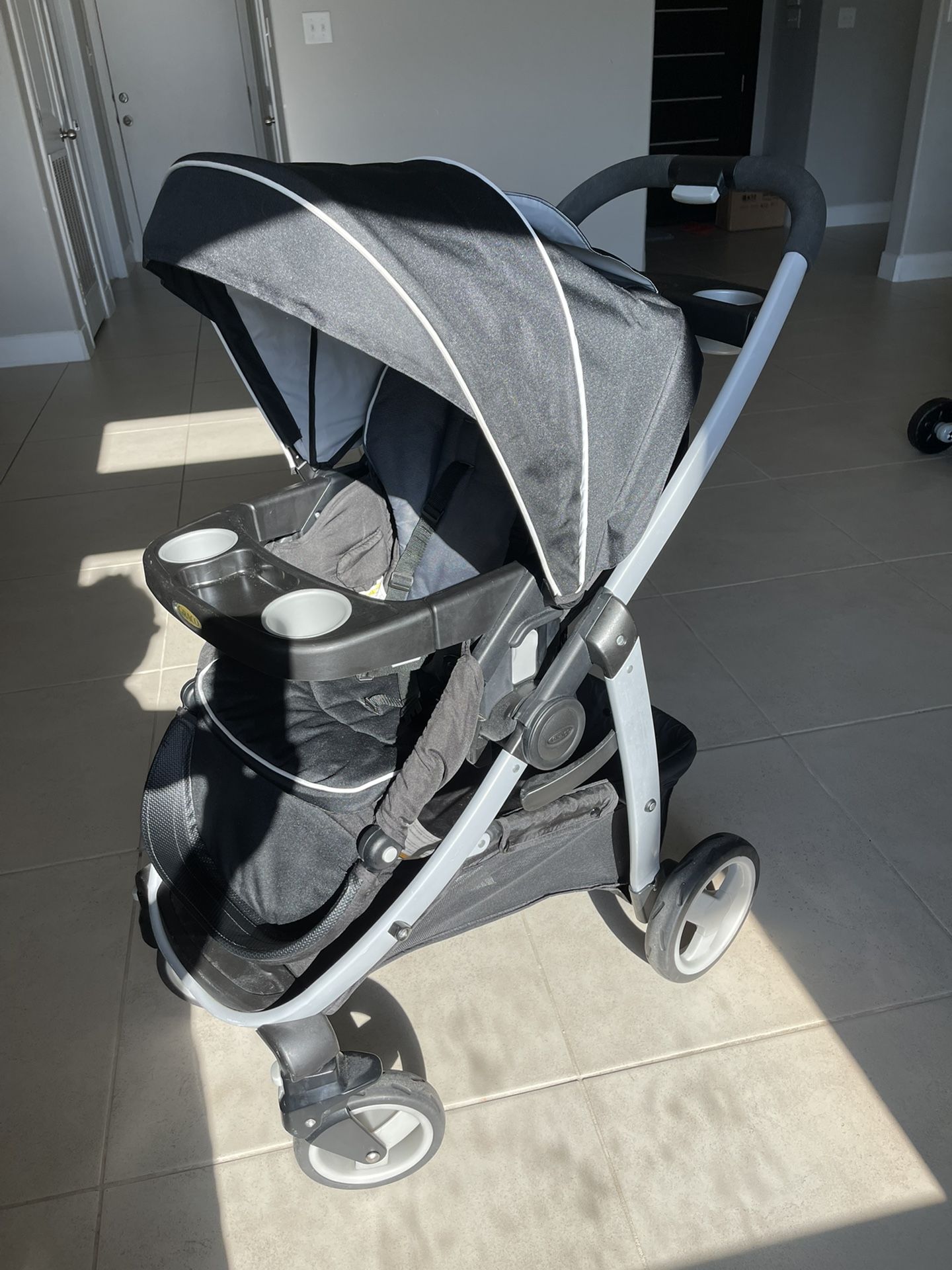 Graco Black Click Connect Stroller