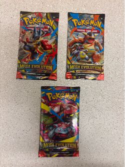 Pokemon - Mega Evolution Booster Packs