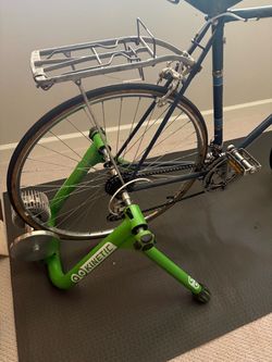 Kinetic bike trainer.