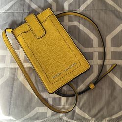 Marc Jacobs Phone Crossbody Bag Yellow