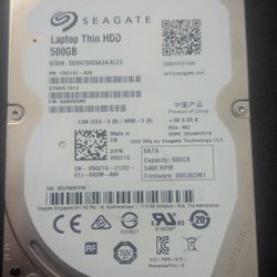 Seagate 500GB Laptop HDD 5400rpm