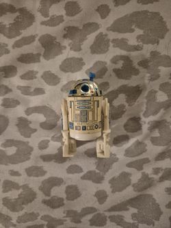 1977 Vintage Star Wars R2D2 Figure With Telescoping Antenna Nice Condition