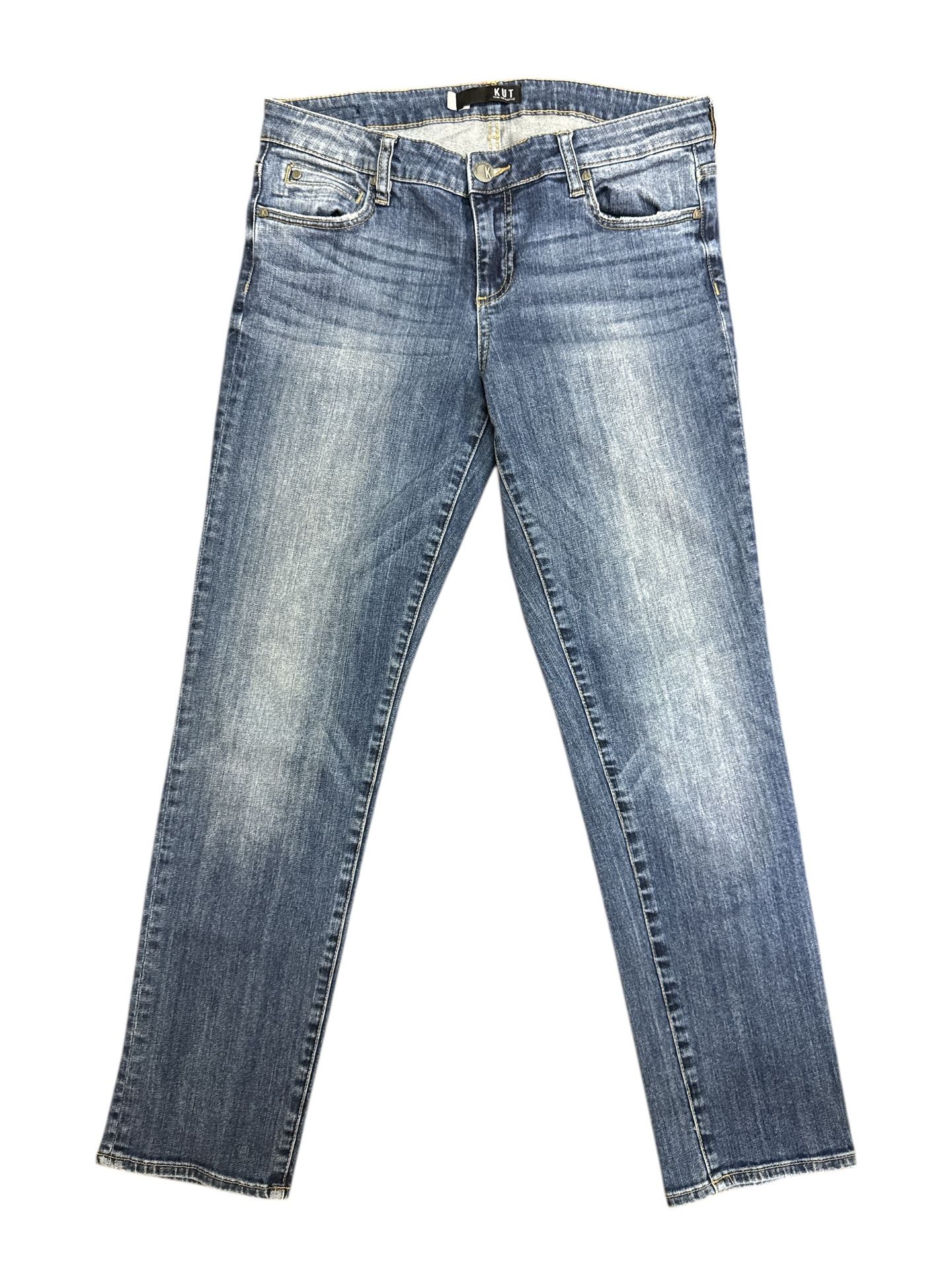 Kut From The Kloth Catherine Boyfriend Women's size 8 Blue Denim jeans