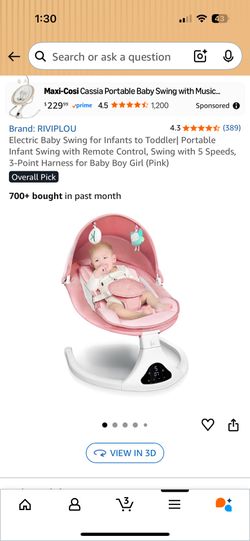 Baby Infant Swing