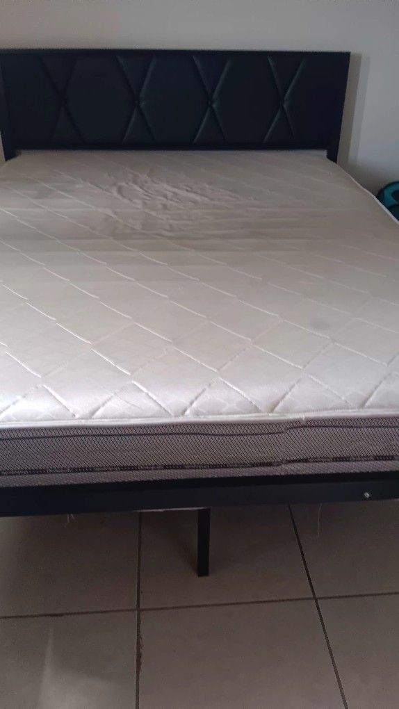 Queen Bed, complete $150