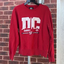 47, DC, Washington nationals World Series, 2019 size medium unisex sweatshirt