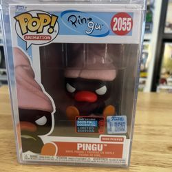 NEW IN HAND 5000 PIECE LIMITED Pingu Bath Towel Funko Pop #2055 Animation NYCC