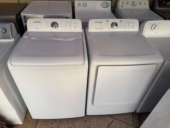 SamsungWasher And Electric Dryer 4.5&7.4 CUFT
