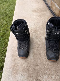 DC Snowboard Boots Black Gum Sole