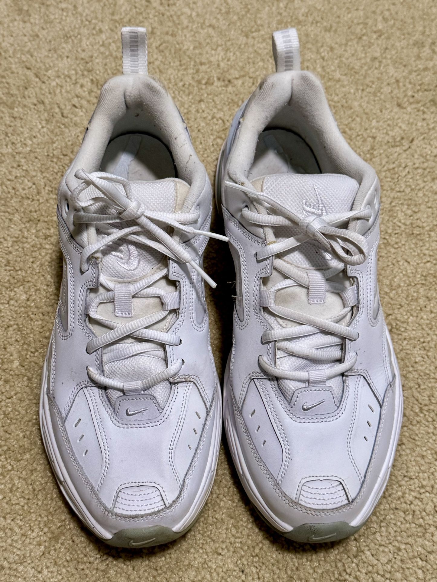 Nike M2K Tekno White/Pure Platinum - Size 10